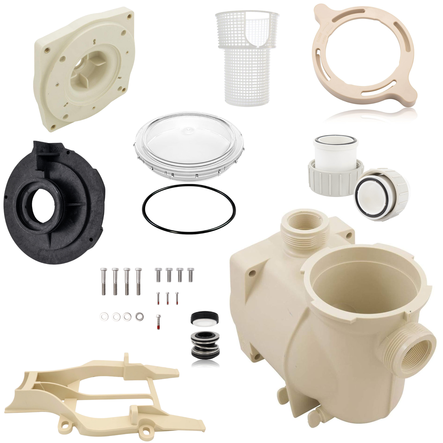 SUPERFLO® STYLE WET END 1.5 HP - 2 HP WITH UNIONS