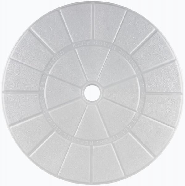 AMERICAN PRODUCTS® STYLE 9 1/8" SKIMMER LID - WHITE