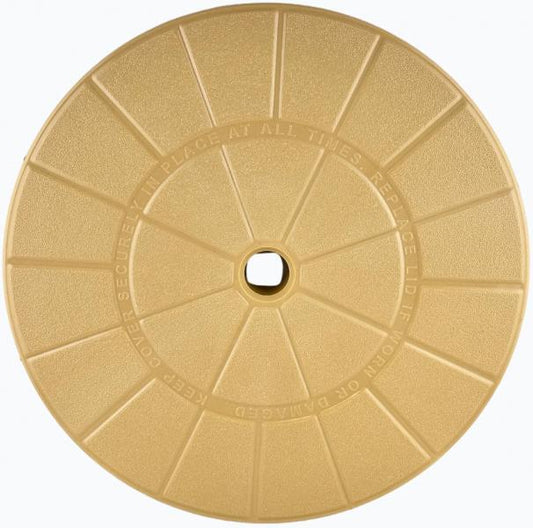 AMERICAN PRODUCTS® STYLE 9 1/8" SKIMMER LID - TAN