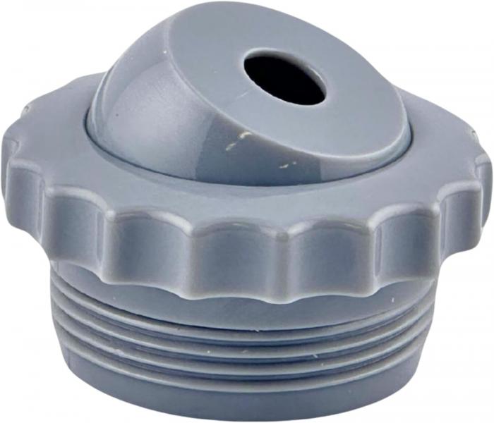 1.5" THREADED DIRECTIONAL FITTING | 3/8" EYEBALL - GRAY