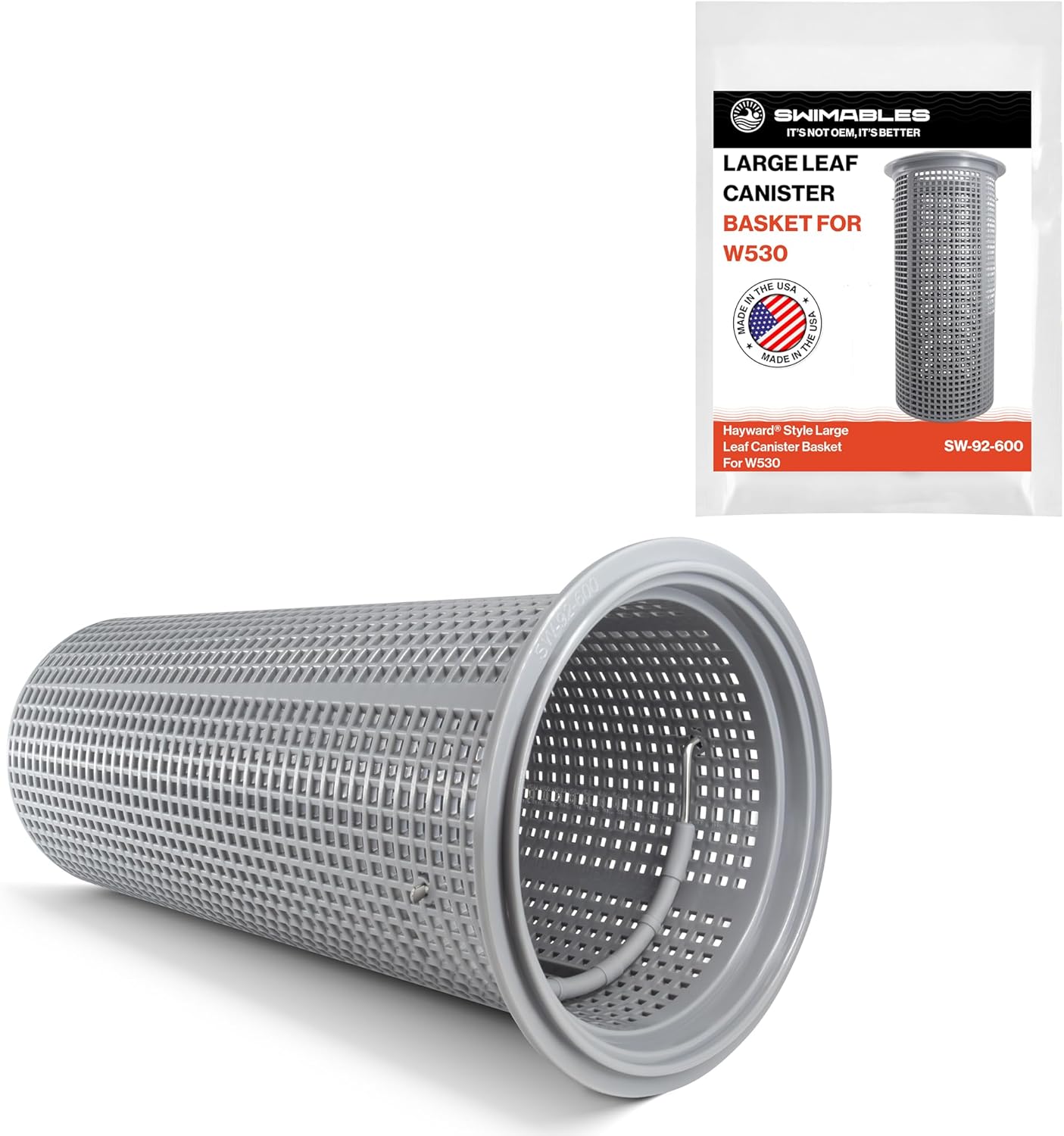 HAYWARD® STYLE LARGE LEAF CANISTER BASKET FOR W530