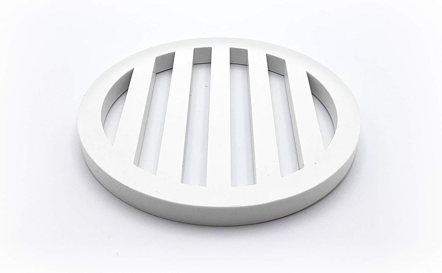 3" DRAIN COVER WHITE