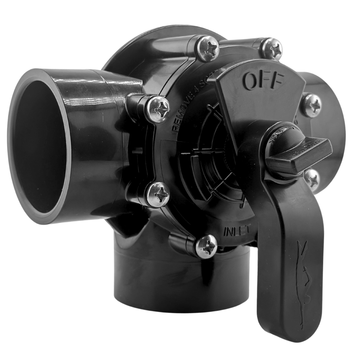 3 PORT CPVC DIVERTER VALVE - 2" X 2.5"