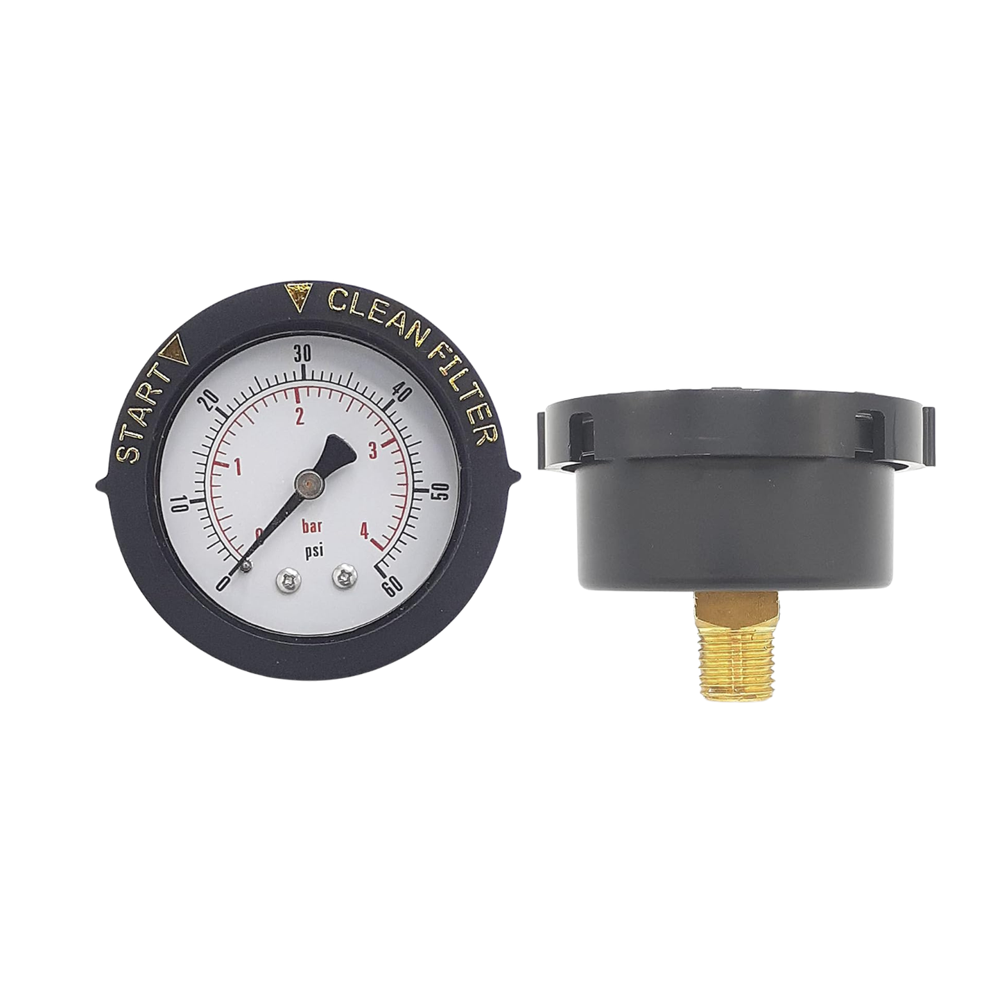 BACK MOUNT PRESSURE GAUGE